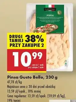 Biedronka Pinsa Gusto Bello 230 g oferta
