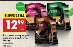 Biedronka Rozpuszczalny napój kawowy Big Active, 10 szt oferta