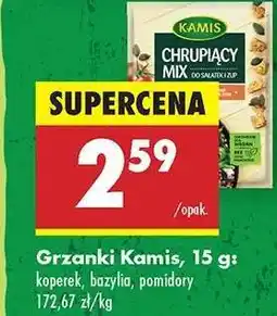 Biedronka Grzanki Kamis, 15 g oferta