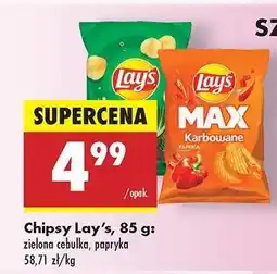 Biedronka Chipsy Lay’s, 85 g oferta