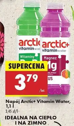 Biedronka Napój Arctic+ Vitamin Water, 1,1 l oferta