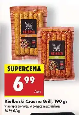 Biedronka Kiełbaski Czas na Grill, 190 g oferta