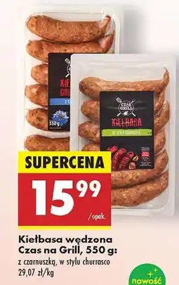 Biedronka Kiełbasa wędzona Czas na Grill, 550 g oferta