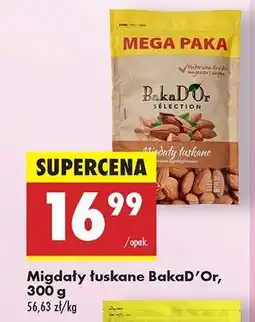 Biedronka Migdały łuskane BakaD’Or, 300 g oferta