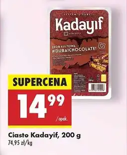 Biedronka Ciasto Kadayif, 200 g oferta