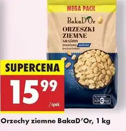 Biedronka Orzechy ziemne Bakad” Or, 1 kg oferta