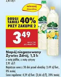 Biedronka Napój niegazowany Żywiec Zdrój, 1,2 l oferta