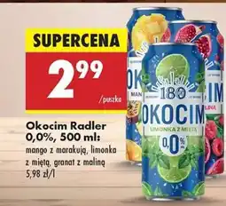 Biedronka Okocim Radler 0,0%, 500 ml oferta