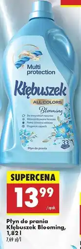 Biedronka Płyn do prania Kłębuszek Blooming, 1,82 l oferta