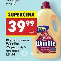 Biedronka Płyn do prania Woolite, 75 prań, 4,5 l oferta