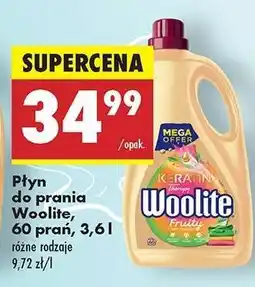 Biedronka Płyn do prania Woolite, 60 prań, 3,6 l oferta