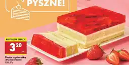 Biedronka Ciasto z galaretką i truskawkami oferta