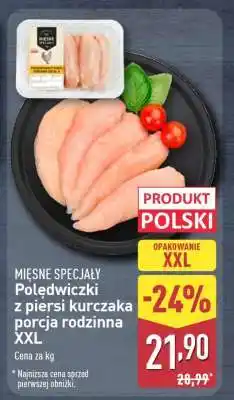 ALDI Polędwiczki z piersi kurczaka porcja rodzinna XXL oferta