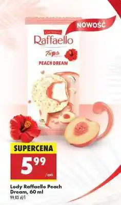 Biedronka Lody Raffaello Peach Dream, 60 ml oferta
