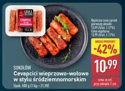 ALDI SOKOŁÓW Cevapcici wieprzowo-wołowe w stylu śródziemnomorskim oferta