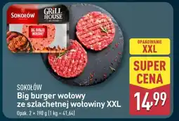 ALDI Big burger wołowy ze szlachetnej wołowiny XXL oferta
