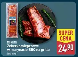 ALDI Morliny Żeberka wieprzowe w marynacie BBQ na grilla oferta