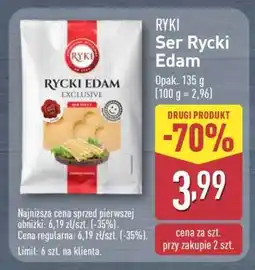 ALDI RYKI Ser Rycki Edam oferta