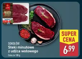 ALDI Sokołów Steki minutowe z udźca wołowego oferta