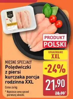 ALDI Polędwiczki z piersi kurczaka porcja rodzinna XXL oferta