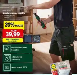 Lidl Szorty robocze męskie oferta