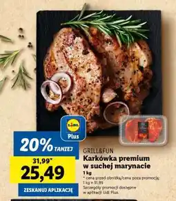 Lidl Karkówka premium w suchej marynacie oferta