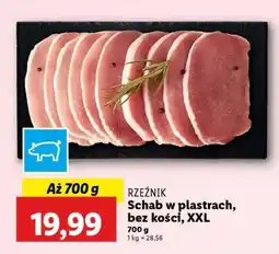Lidl Schab w plastrach bez kości, XXL oferta