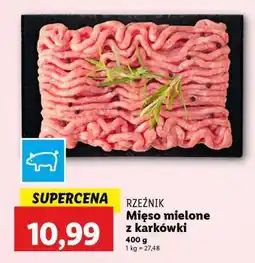 Lidl Mięso mielone z karkówki oferta
