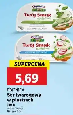 Lidl PIĄTNICA Ser twarogowy w plastrach oferta