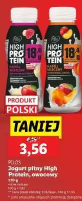 Lidl PILOS Jogurt pitny High Protein, owocowy oferta