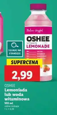 Lidl OSHEE Lemonada lub woda witaminowa oferta