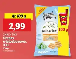 Lidl SNACK DAY Chipsy wielozbożowe, XXL oferta