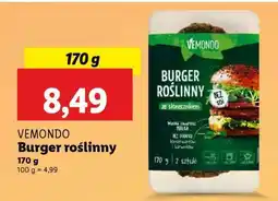 Lidl VEMONDO Burger roślinny oferta