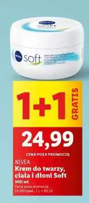Lidl NIVEA Krem do twarzy, ciała i dłoni Soft oferta