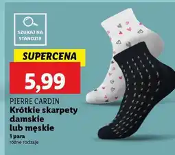 Lidl PIERRE CARDIN Krótkie skarpety damskie lub męskie oferta