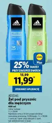 Lidl ADIDAS Żel pod prysznic dla mężczyzn oferta
