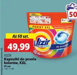 Lidl VIZIR Kapsułki do prania kolorów, XXL oferta