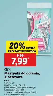 Lidl CIEN Maszynki do golenia, 3-ostrzowe oferta