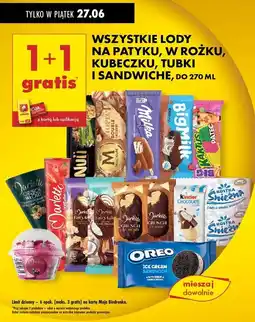 Biedronka Lody w kubku owoce leśne Marletto oferta