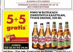 Biedronka Piwo Kasztelan Niepasteryzowane oferta
