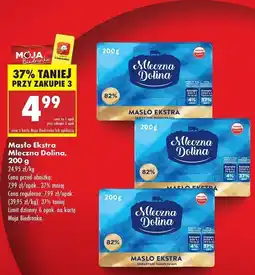 Biedronka Masło ekstra 82% Mleczna Dolina oferta