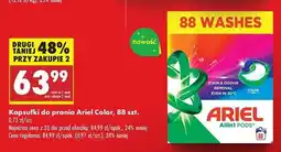 Biedronka Kapsułki do prania color Ariel All In 1 oferta