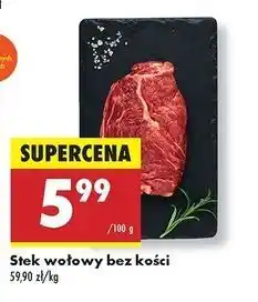 Biedronka Stek wołowy bez kości oferta
