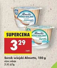 Biedronka Serek wiejski ze skyrem Hochland Almette oferta