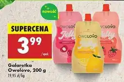 Biedronka Galaretka truskawkowa Owolovo oferta