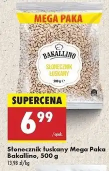 Biedronka Słonecznik łuskany Bakallino oferta