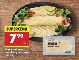 Biedronka Halibut filet bez skóry Marinero oferta