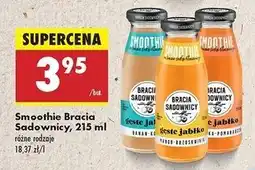 Biedronka Napój smoothie jabłko-mango-brzoskwinia Bracia Sadownicy oferta
