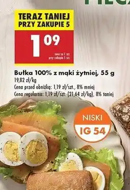 Biedronka Bułka żytnia oferta
