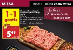 Biedronka Mięso mielone z łopatki wieprzowej Kraina Mięs oferta